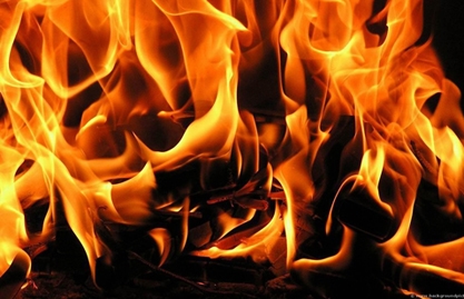 A huge fire in Jbeil al-Mounsef forests