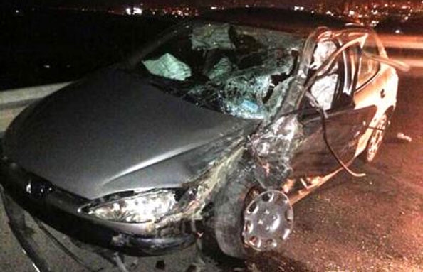 العناية الإلهية تنقذ جوزيف عطية من حادث مروع