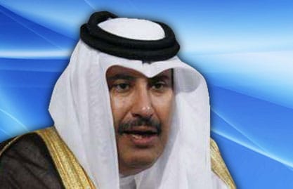 بن جاسم: تجمعنا مع ايران علاقة جيدة ومستمرة رغم الضغوط لكننا نختلف معهم في موضوع سوريا 