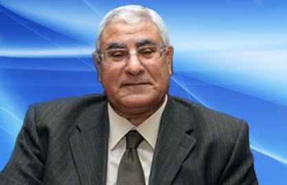 عدلي منصور: إذا فشلت في تحقيق المصالحة فسأعود من حيث أتيت