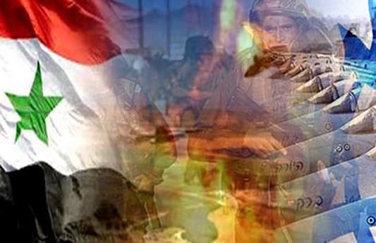 Israeli submarine shelling Syria