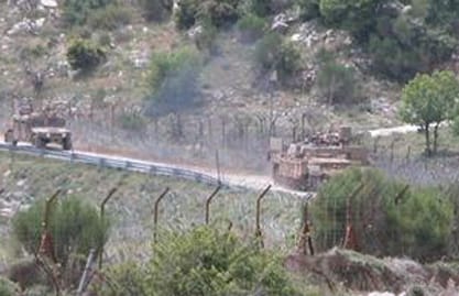 قوة مشاة معادية اجتازت صباحا السياج الشائك في مرتفعات الوزاني