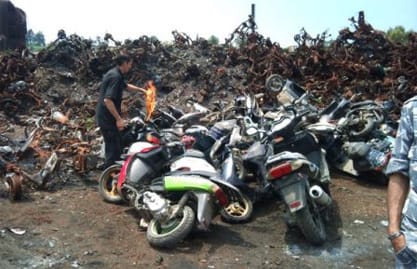 مراسل الـmtv: حجزت دوريات مفرزة استقصاء بيروت في قيادة شرطة بيروت 19 دراجة نارية و9 سيارات مخالفة ضمن نطاق العاصمة