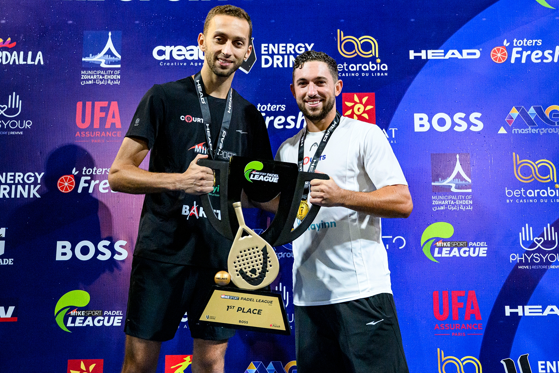 Courts بطلاً للنسخة الثانية من "مايك سبور بادل ليغ"