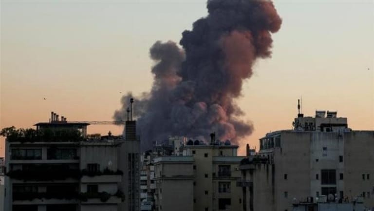 A ninth airstrike on Dahiyeh the vicinity of the Sayyida Zaynab complex