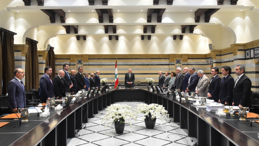 Cabinet convenes in session at Grand Serail