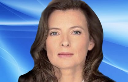 France's first lady Valerie Trierweiler leaves hospital after being treated for stress following reports of an affair by President