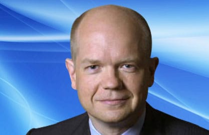 British Foreign Minister William Hague deems the adoption of a new constitution in Tunisia as a 'historic achievement' 