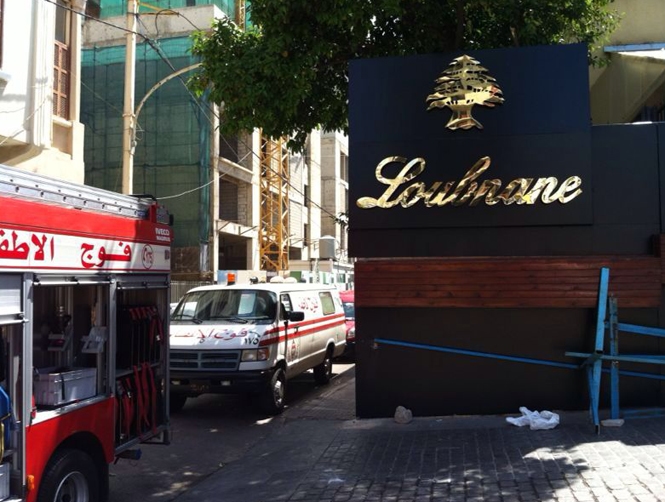 خاص موقع الـmtv: الصور الاولى للحريق في المطعم اللبناني في مونو