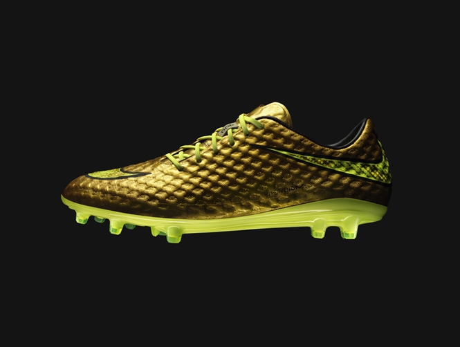 نيمار جونيور وNike يطلقان إصداراً خاصّاً Gold Hypervenom