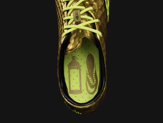 نيمار جونيور وNike يطلقان إصداراً خاصّاً Gold Hypervenom