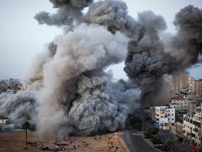 كتائب القسام تعلن انها قصفت مدينة ديمونا بصاروخي M75