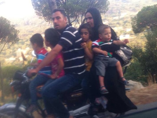 بالصور حين تتحوّل الدراجات الناريّة الى عائليّة Mtv Lebanon