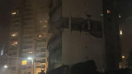 Watch: Israeli Raid Near the Cola Bridge in Beirut