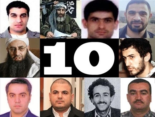 Lebanon’s Ten Most Wanted Fugitives