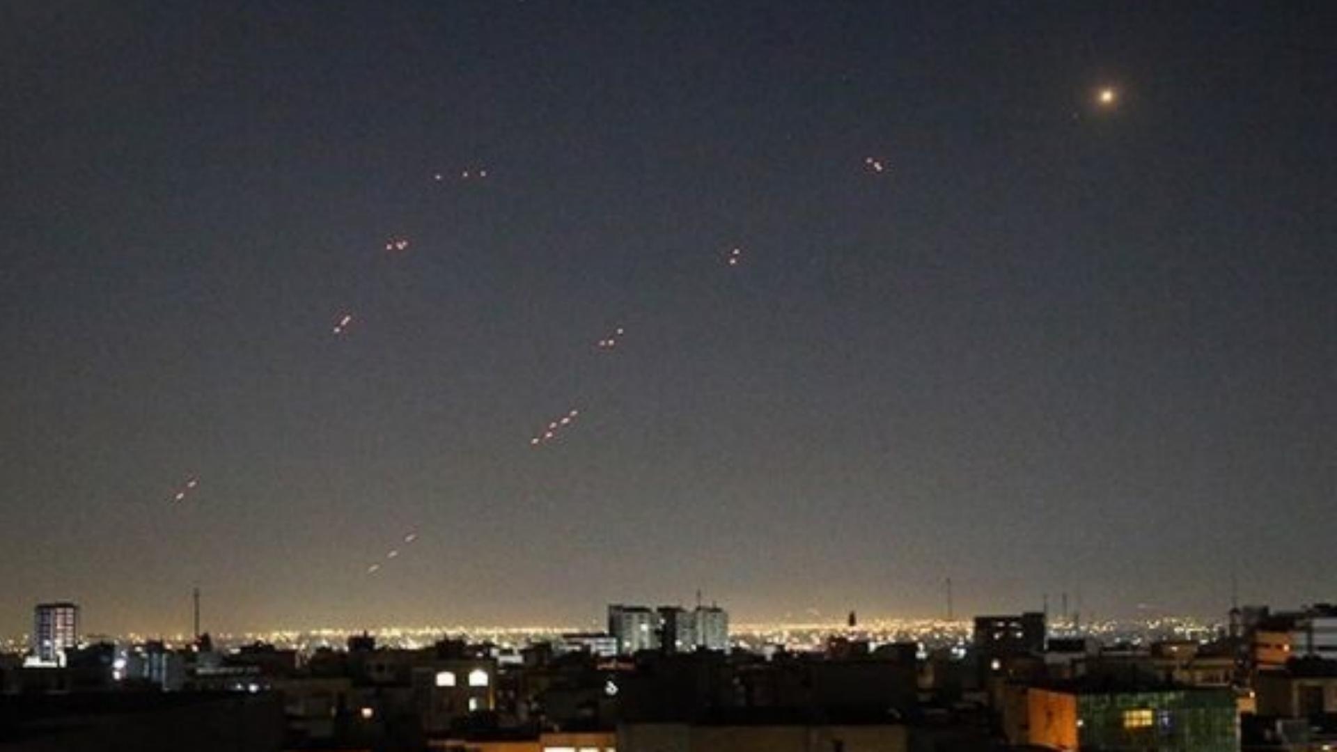 Iran’s Tasnim Agency: Air defenses activated in several areas of the capital, Tehran