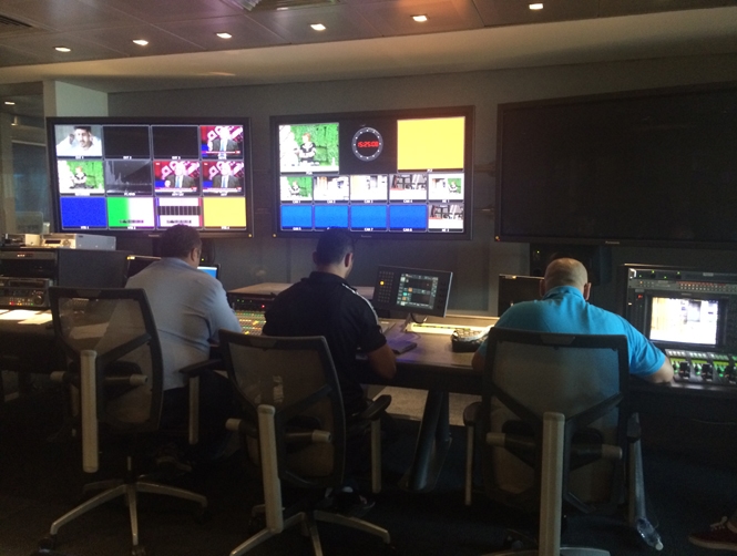 بالصور: استديو الـ mtv يشتعل من جديد! 