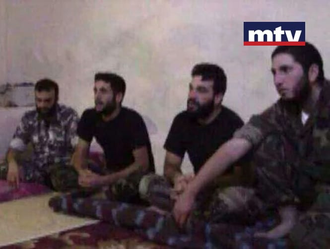 Families of kidnapped servicemen are holding a press conference at their protest tent in Downtown Beirut’ Martyrs’ Square