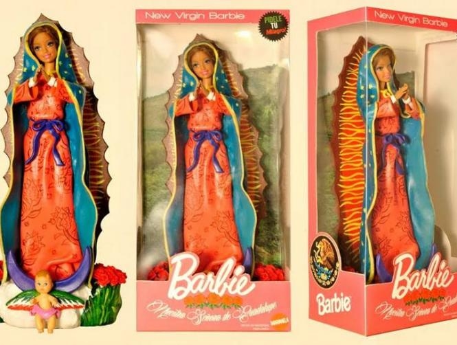 Artists Transform Barbie Dolls into Religious Figurines
