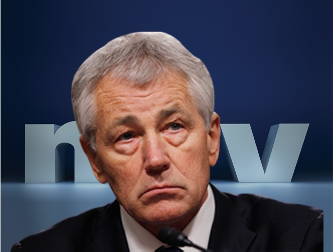 Defense Secretary Chuck Hagel will remain in post until successor is named, US defense official says