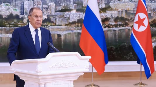 Russian Foreign Minister Sergei Lavrov has criticised the US and its allies Japan and South Korea for pursuing a "dangerous" military policy towards North Korea, as he held talks with officials in Pyongyang