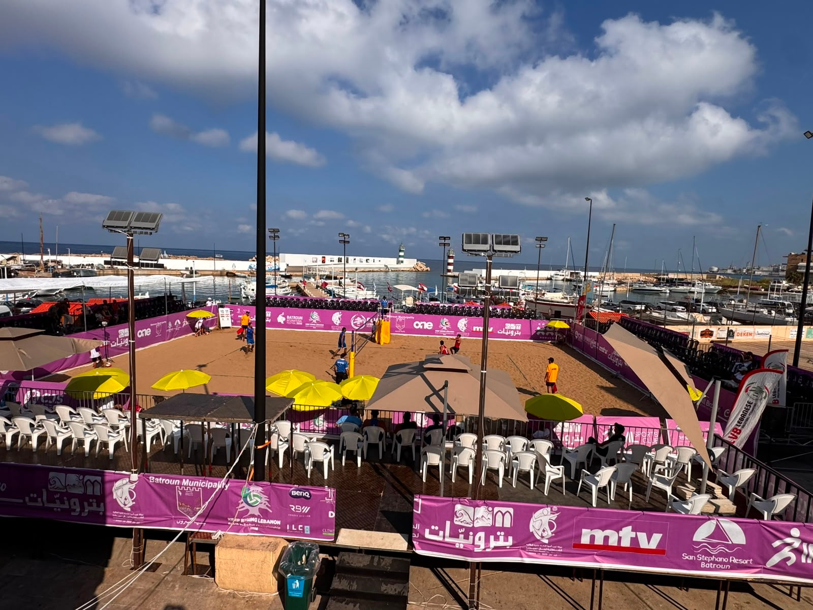 نهائيات بطولة غرب آسيا للـ Beach Volleyball مباشرةً على One TV الخميس