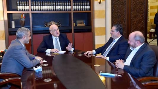 Mikati chairs meeting over current economic situation