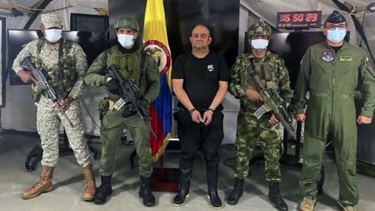 AFP: Colombia's most-wanted drug lord "Otoniel" captured, says government