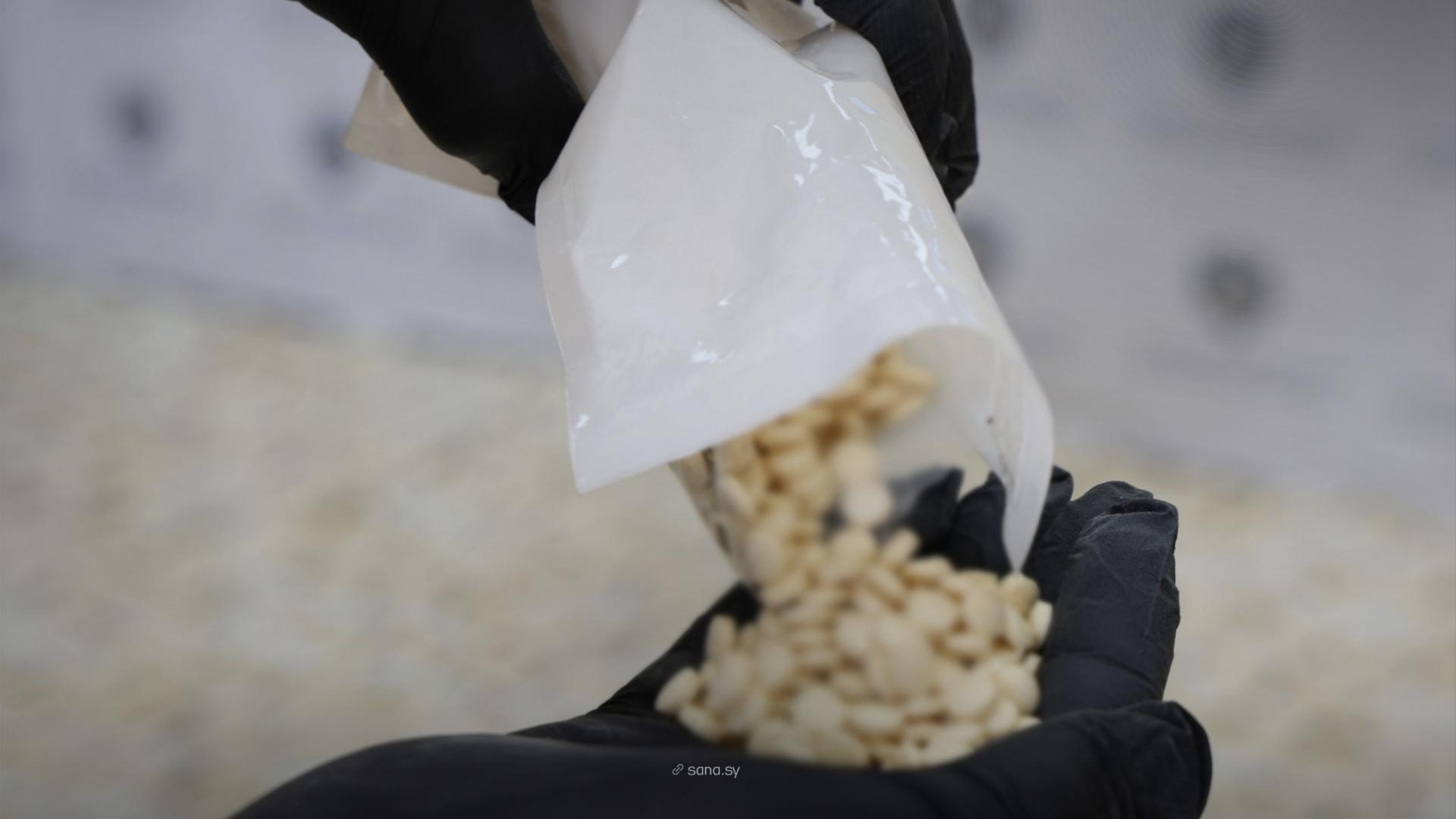 Photos: Syria Announces Foiling of Drug Smuggling Attempt from Lebanon