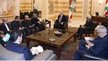 Mikati hosts Acting Iranian Foreign Minister for bilateral talks