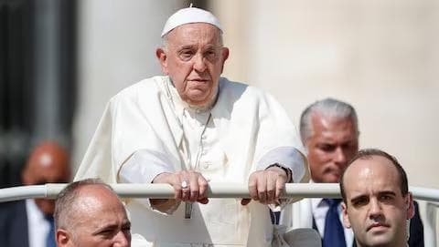 Pope Francis says Earth is 'sick'