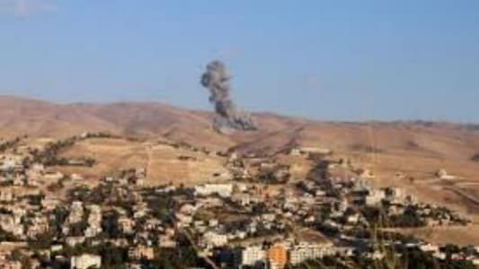 NNA: An airstrike targeted the outskirts of Rasm El Hadath near Hrabta in Baalbek