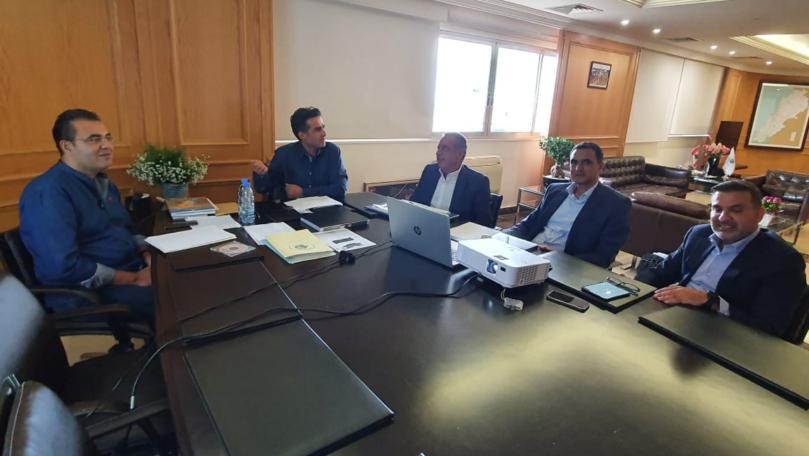Hamieh meets Nasri Khoury