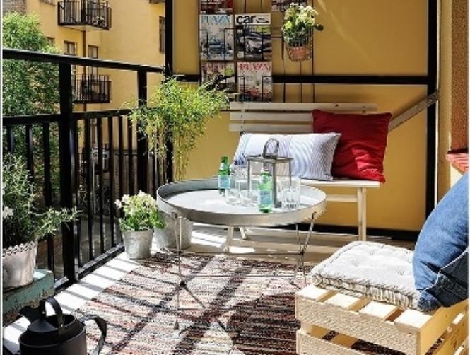 بالصور: 10 أفكار لتزيين شرفة المنزل