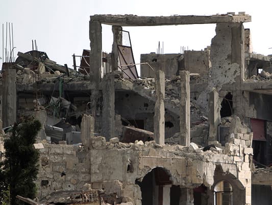 تفجير مبنى الاستخبارات الجوية في حلب