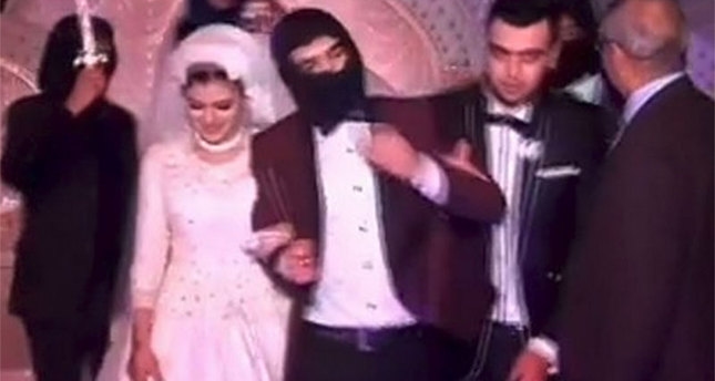 Egyptian groom thows his bride an ISIS-themed wedding; seals it with a cage dance 
