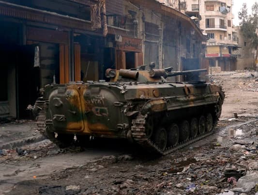 هجوم عنيف على احد آخر معاقل النظام السوري في محافظة ادلب