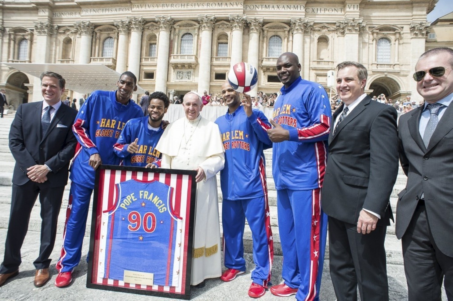 Pope Francis: The Newest Harlem Globtrotter