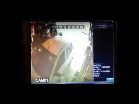 Footage: Weird Car Crash and The Culprit Denies Charges
