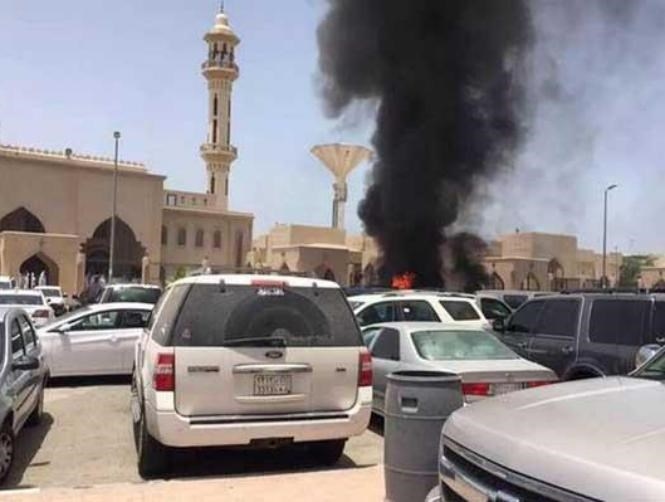 Footage: Suicide Blast Rocks Saudi Arabia's Dammam