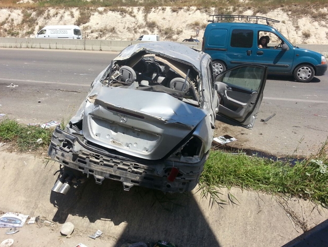 بالصور: حادث مروّع على أوتوستراد الزهراني