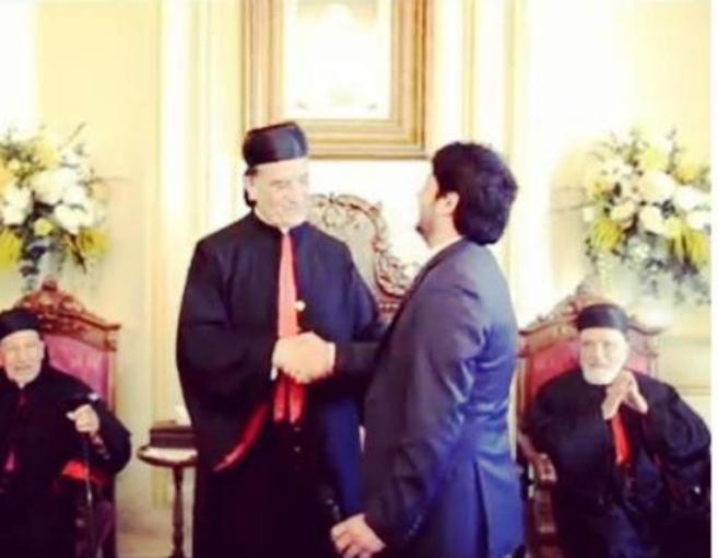 معين شريف و"نصفه" المسيحي