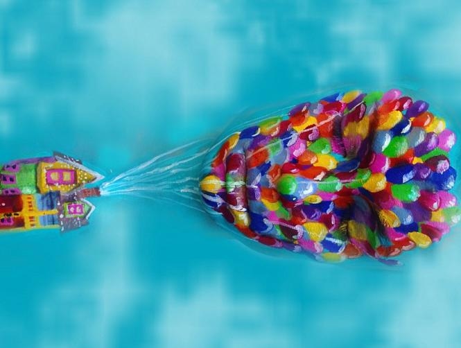 Footage: Make-Up Artist Turns Herself into Monsters, Aliens