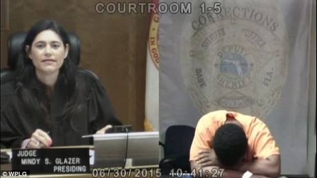 Footage: Heartwrenching Moment a Judge Recognizes Burglar as Childhood Friend