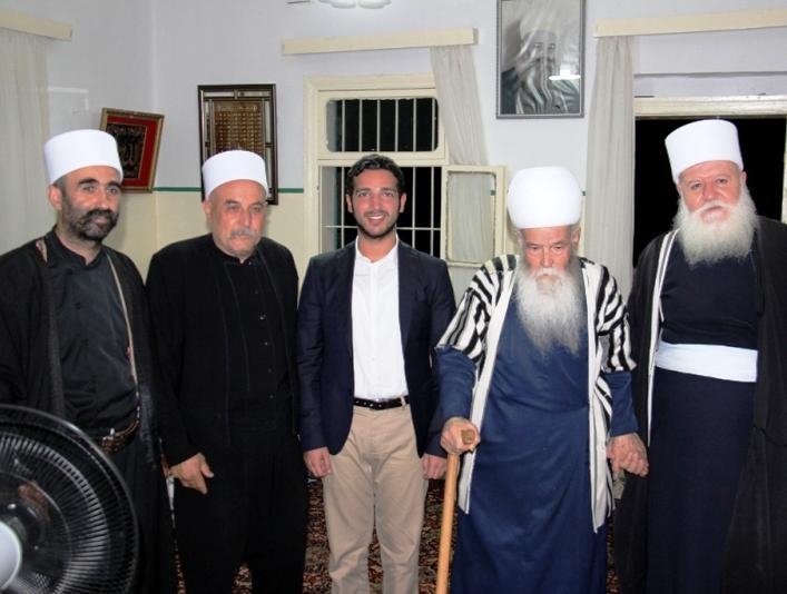 مجيد ارسلان زار الشيخ أبو سليمان الصايغ