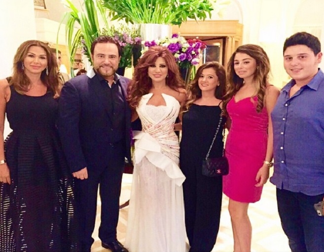 كان تجمع عائلة الحلاني بنجوى كرم