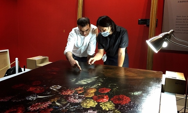 Boy Trips in Museum, Punches Hole through $1.5million Painting 