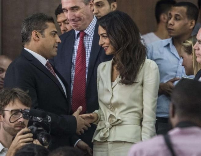 ما سبب الصدمة التي أصيبت بها أمل علم الدين؟