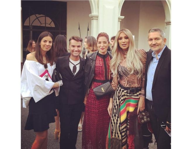 بالصورة: مايا دياب في ميلانو مع أصدقائها