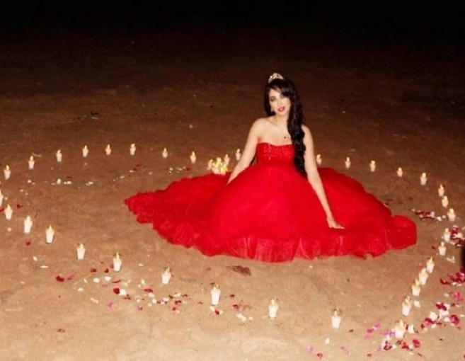 هكذا احتفلت ابتسام تِسكَت بعيدها